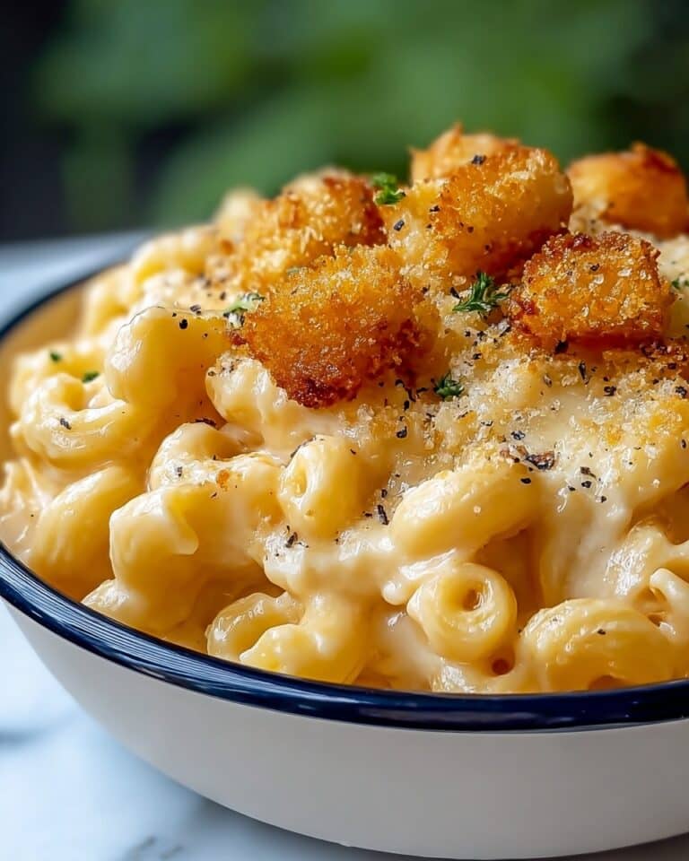 Creamy Honey Pepper Chicken Mac and Cheese Delight Recipe