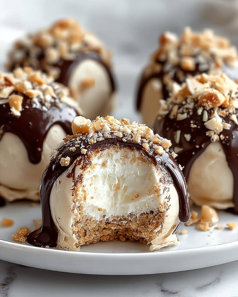 No-Bake Peanut Butter Cheesecake Balls Recipe