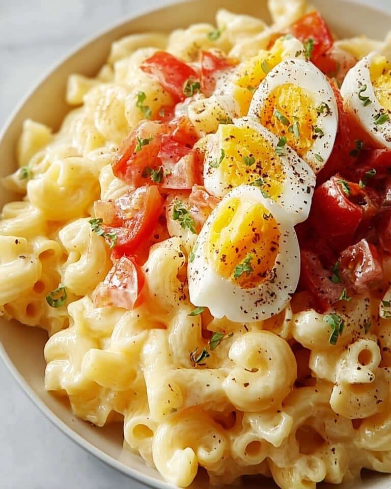 Deviled Egg Pasta Salad Recipe