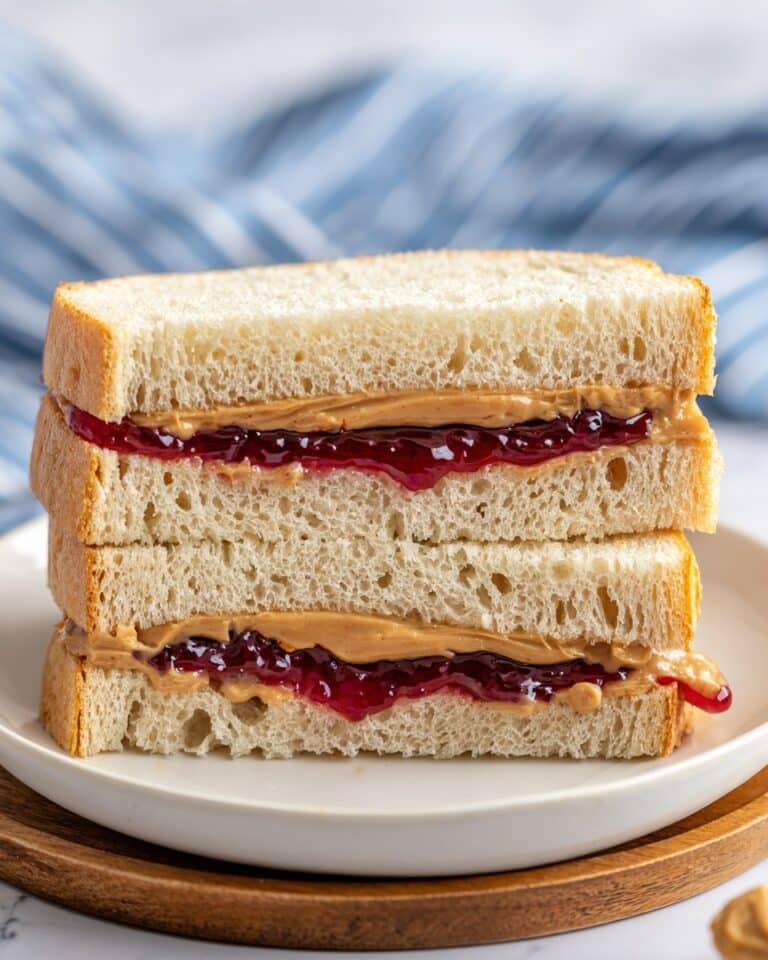 Classic Peanut Butter and Jelly Sandwich Recipe