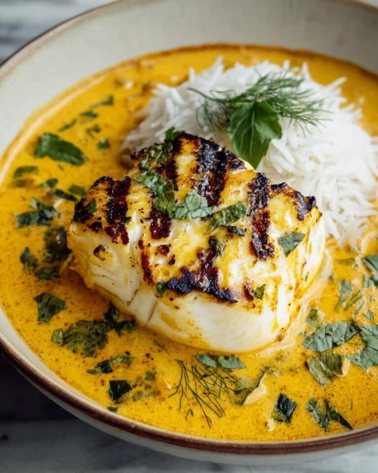 South Indian Style Cod & Coconut Curry Recipe