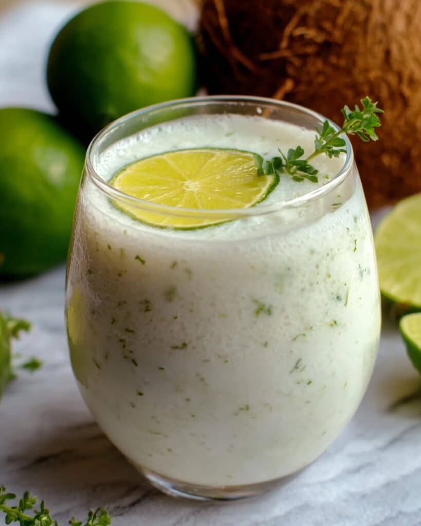 Colombian Coconut Limeade Recipe