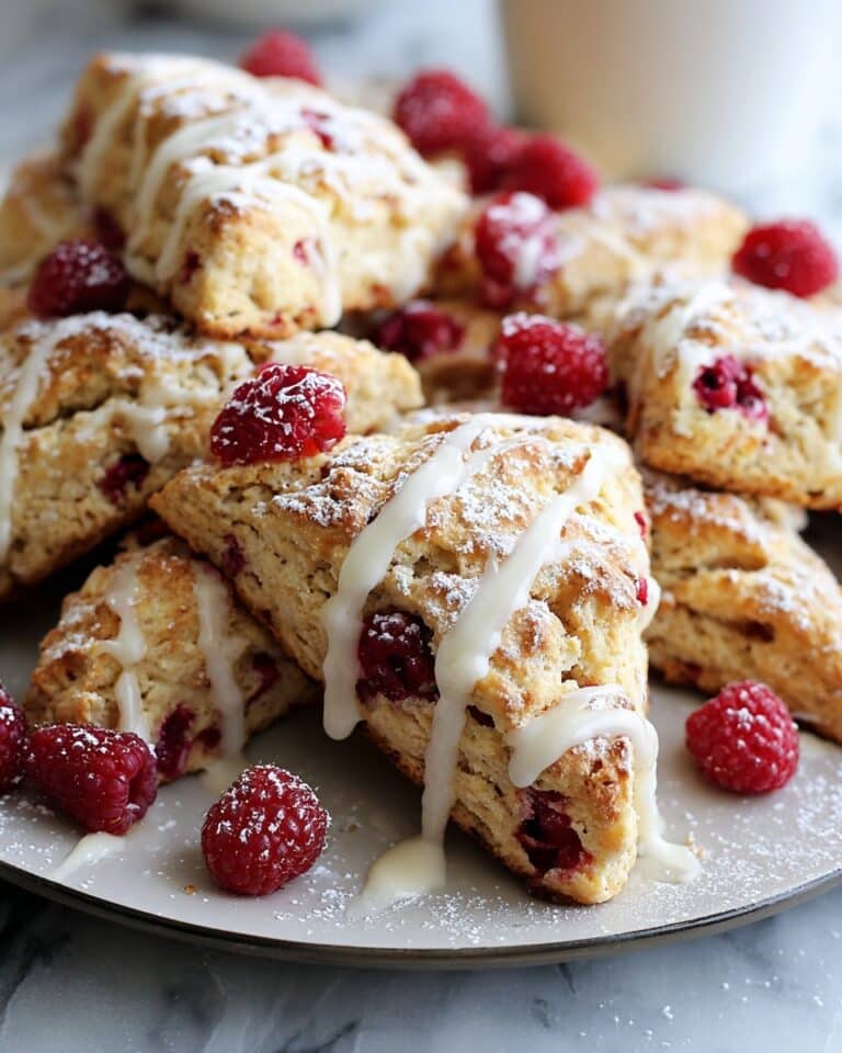 Lemon Raspberry Scones Recipe
