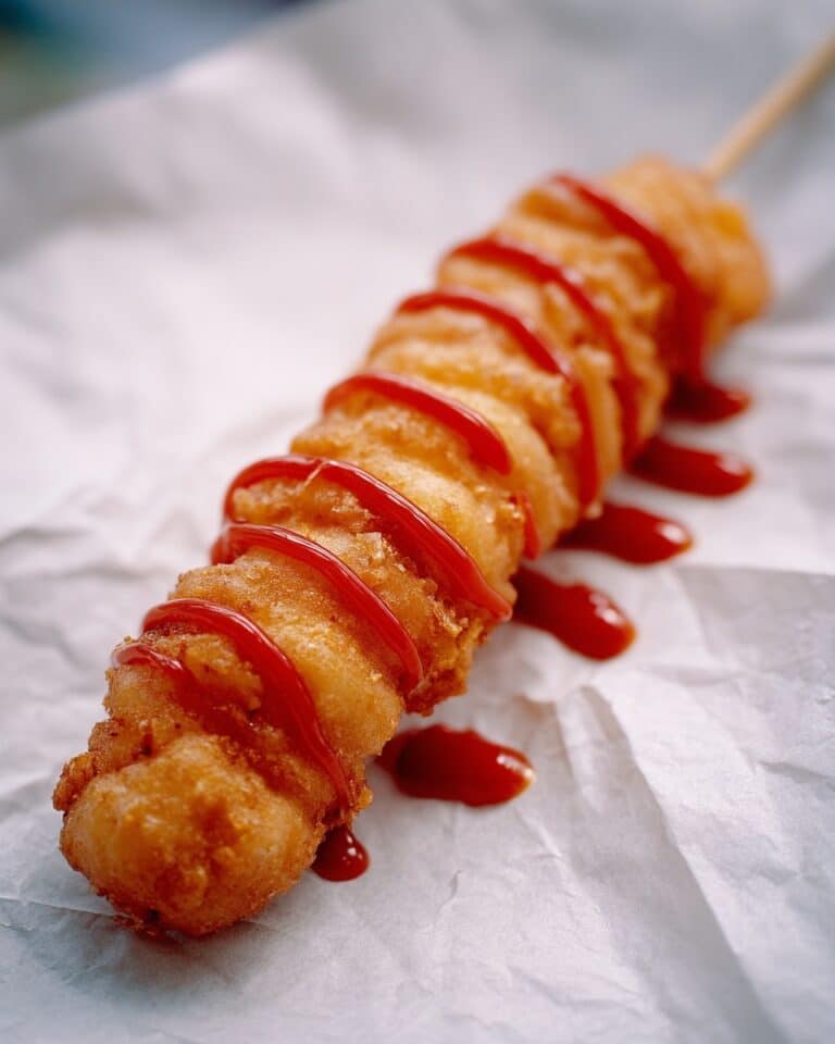 Korean Corndogs with Korean Ketchup Recipe