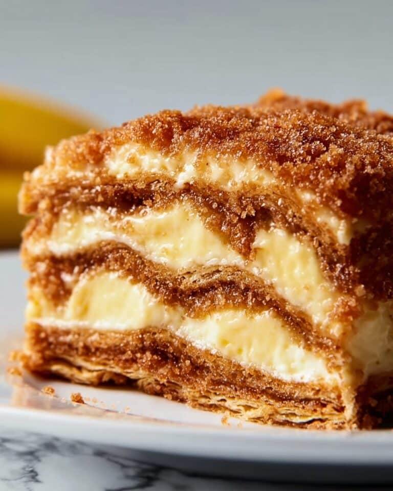 Banana Wafer Cake Recipe