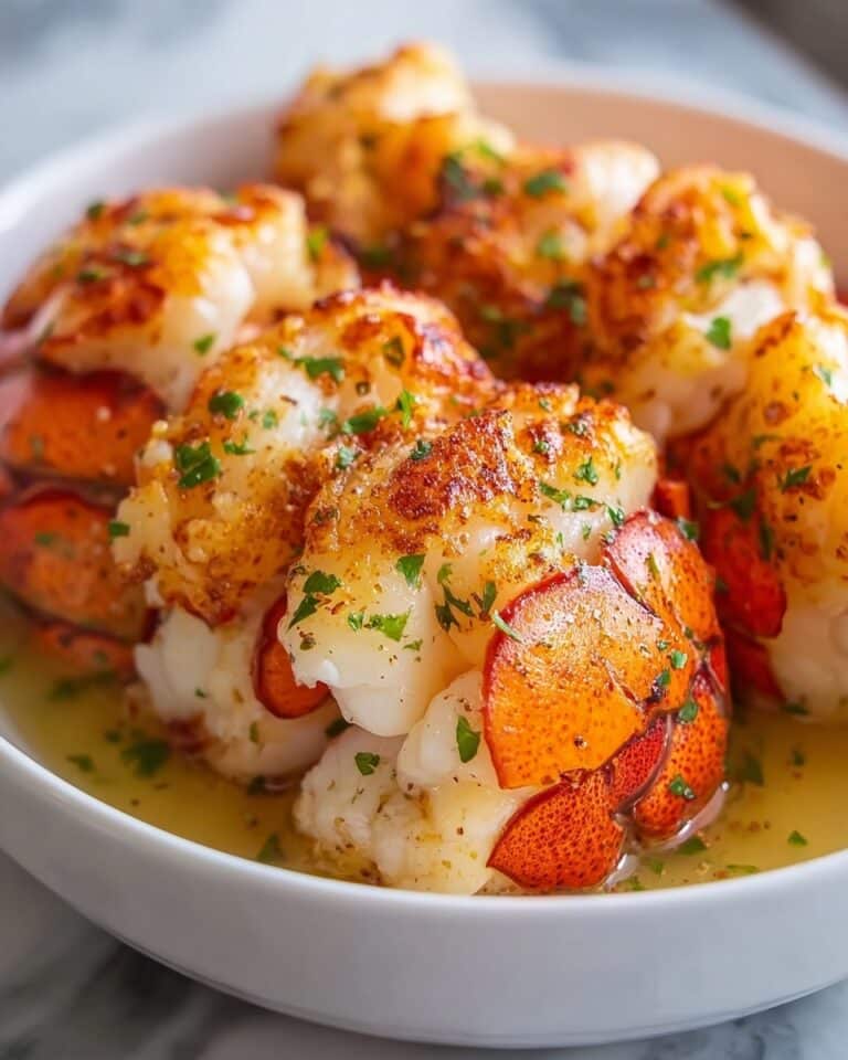 Crispy Lobster Bites with Garlic Butter Sauce Recipe
