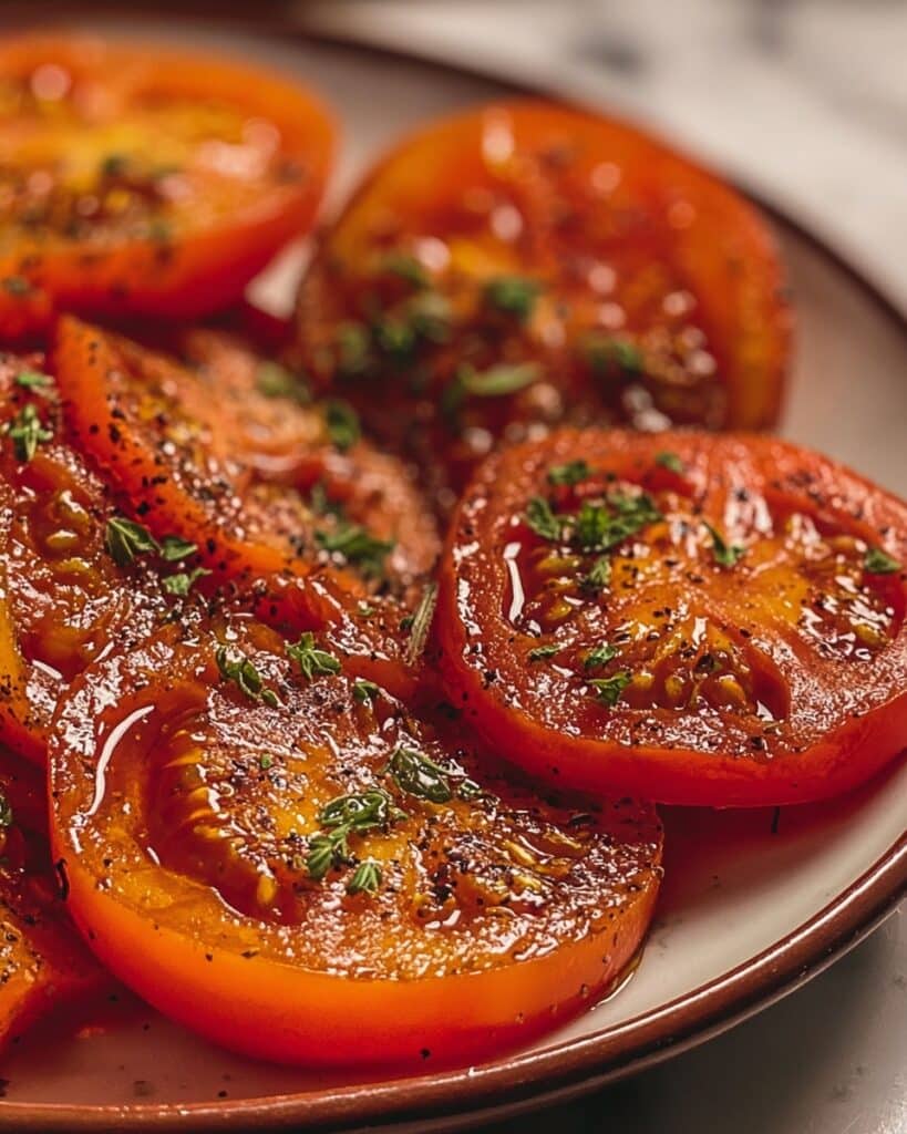 Fried Red Tomatoes Recipe