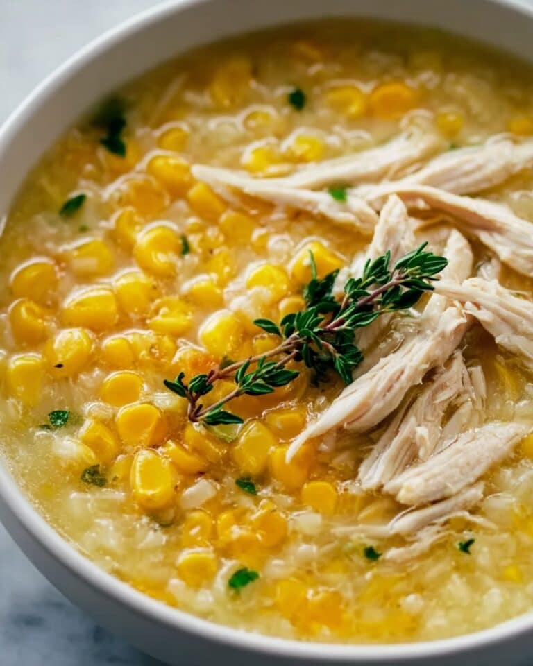 Chicken and Sweet Corn Soup Recipe