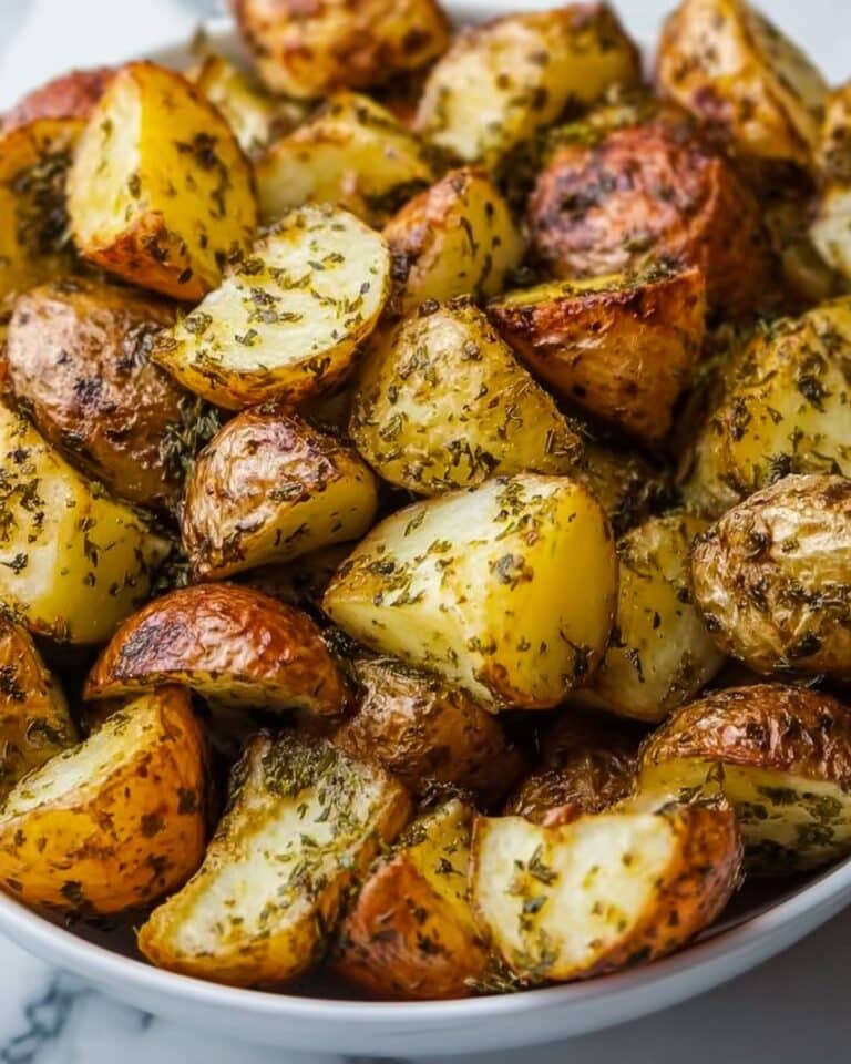 Garlic and Herb Roasted Potatoes Recipe