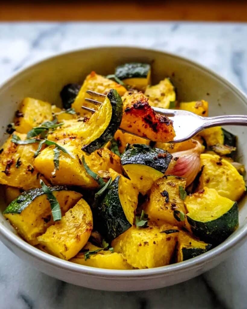 Roasted Delicata Squash with Cinnamon and Maple Glaze Recipe