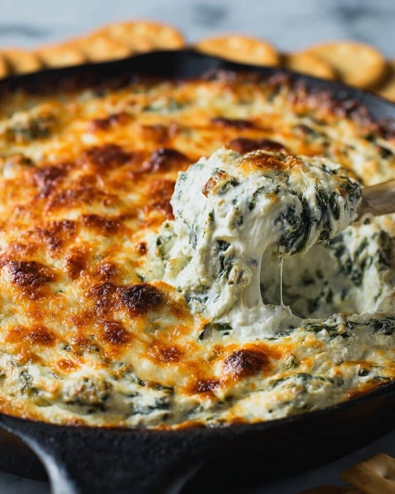 Hot Spinach and Artichoke Dip Recipe