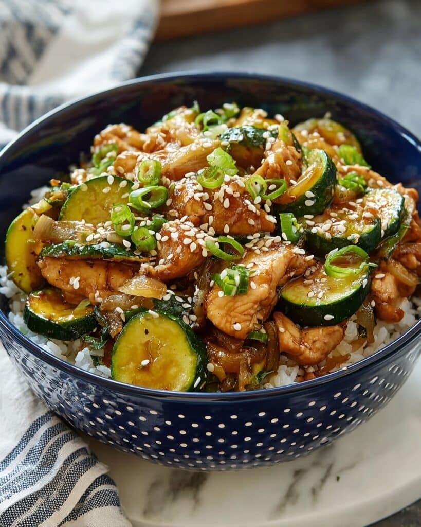 Chicken Zucchini Stir Fry Recipe