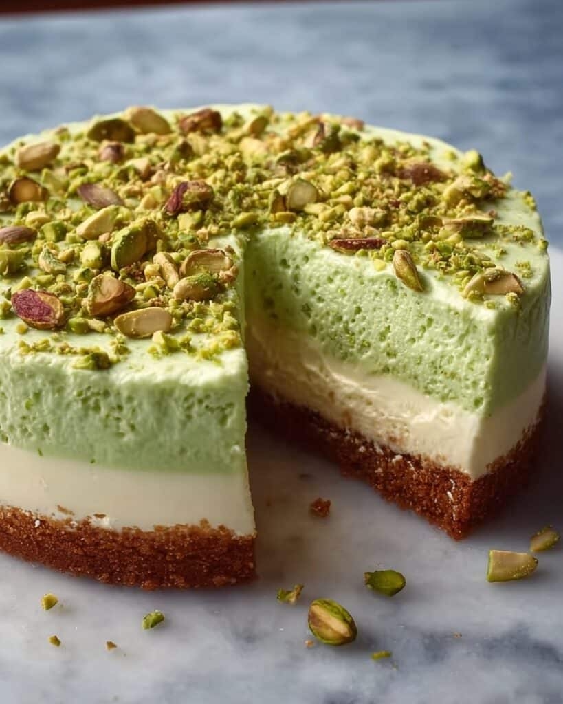Tropical Pistachio Bliss Cake Recipe