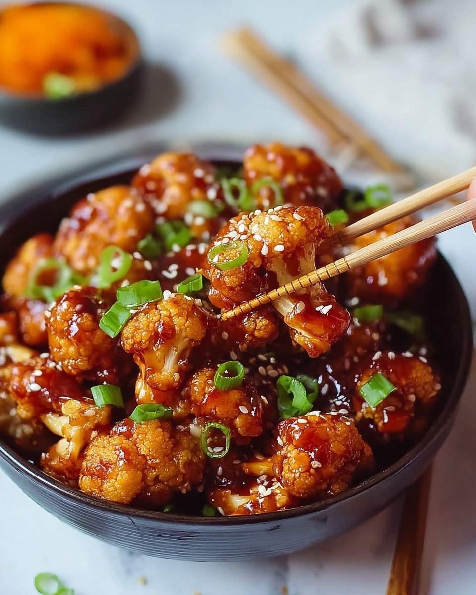 Sticky Sesame Cauliflower Recipe - Recipe Image