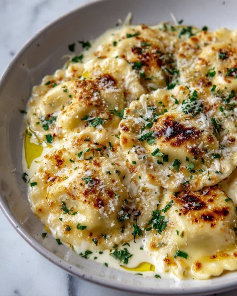 Easy Cheesy Baked Ravioli Recipe