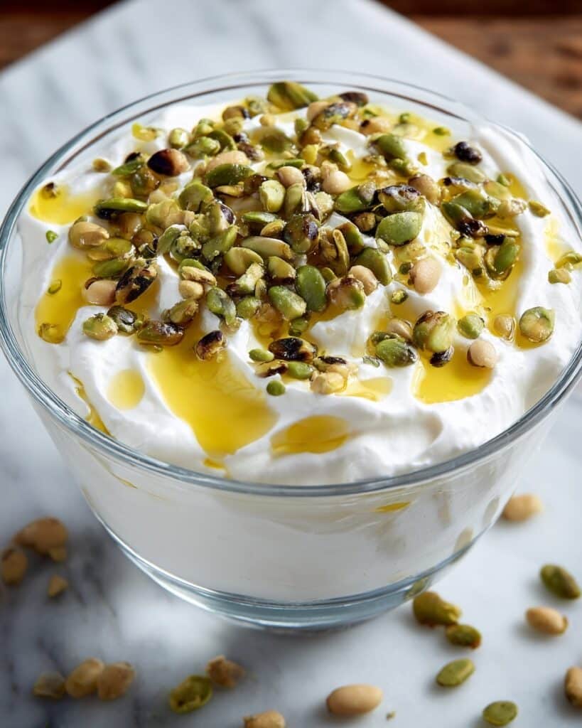 Greek Yogurt with Honey and Pistachios Recipe