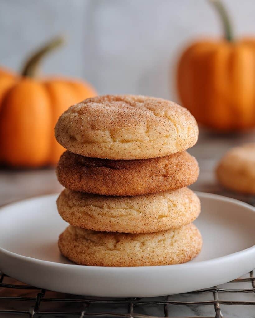 Brown Butter Pumpkin Snickerdoodle Cookies Recipe