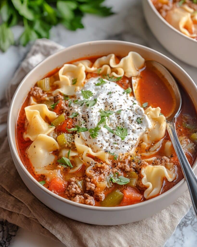 Lasagna Soup Recipe