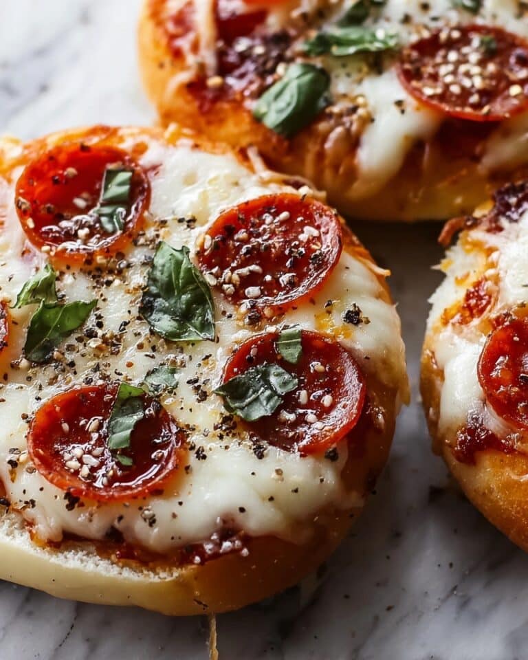 Quick & Easy Pizza Bagel Bites Recipe