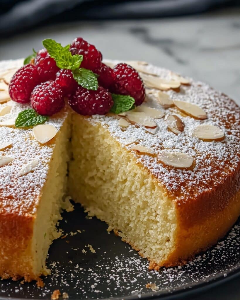 Italian Almond Ricotta Cake Recipe