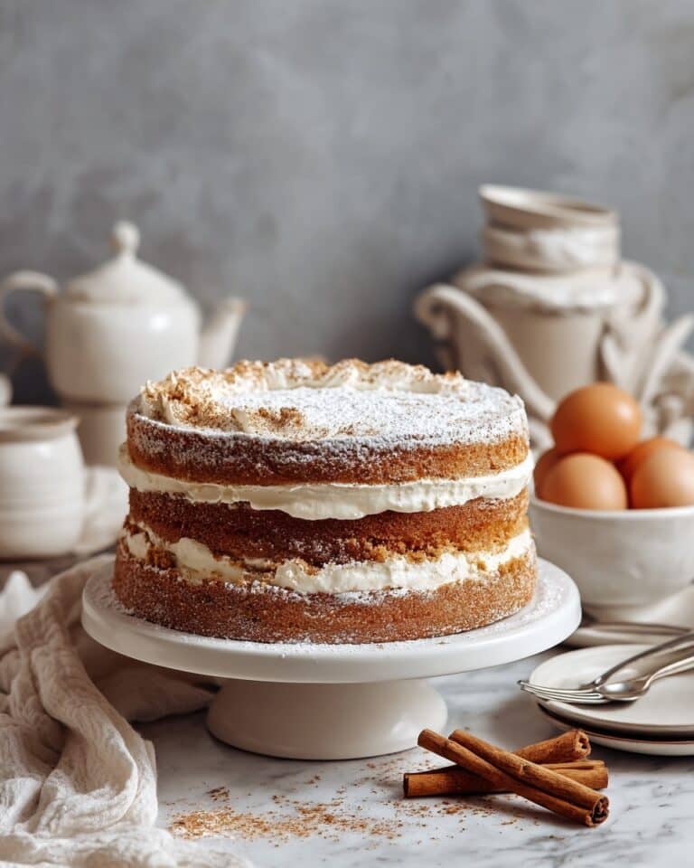Buttery Cinnamon Cake Recipe