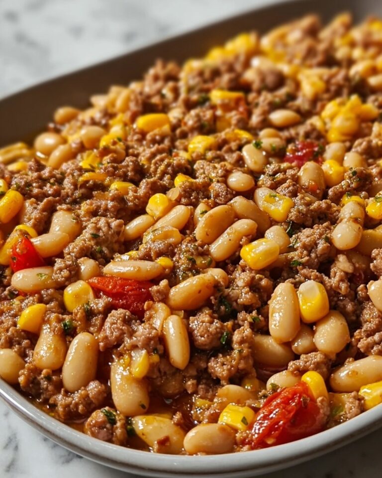 Baked Beans & Ground Beef Casserole Recipe