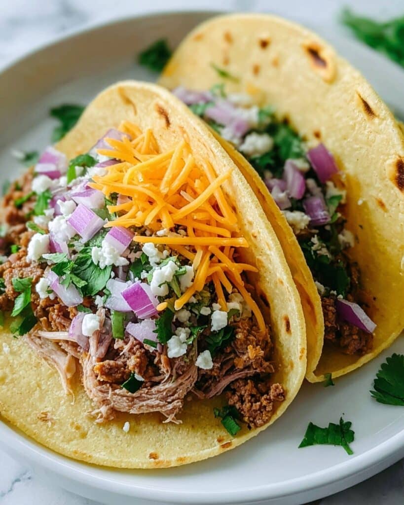 Slow Cooker Shredded Beef Tacos Recipe