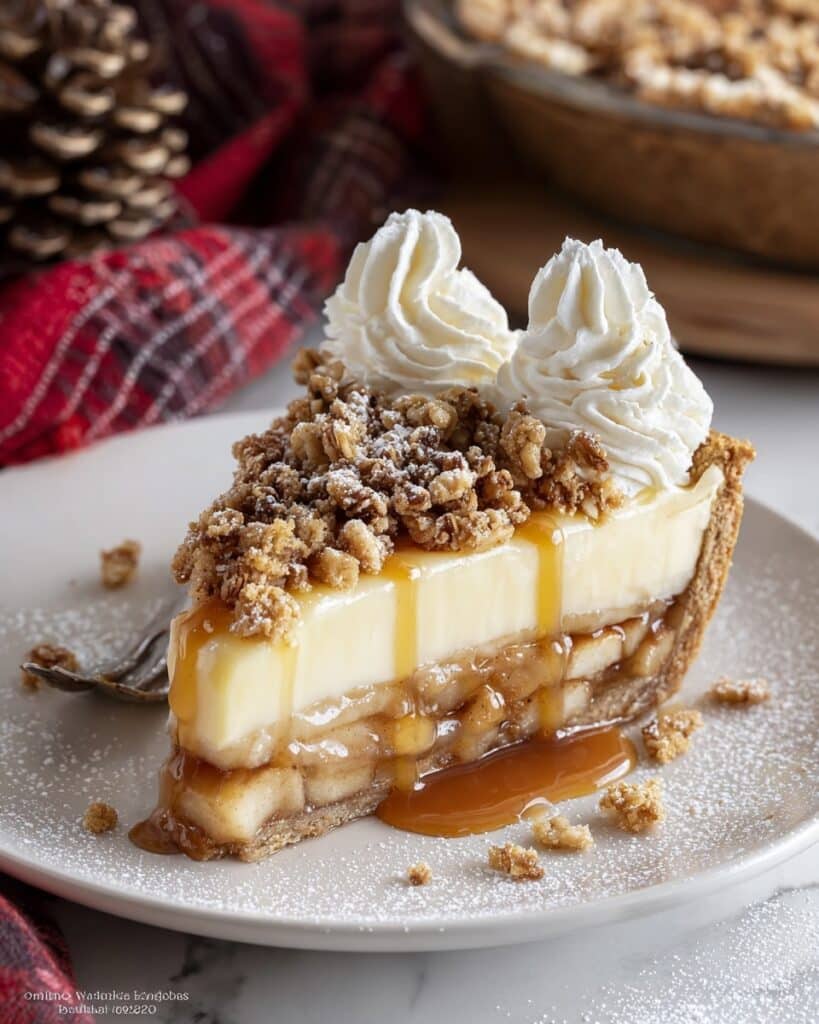 Apple Crisp Cheesecake Recipe