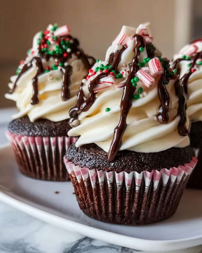 Peppermint Mocha Cupcakes Recipe