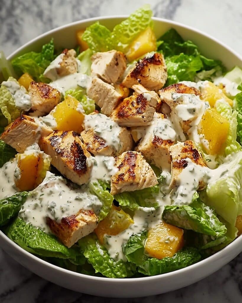 Grilled Chicken Caesar Salad Recipe