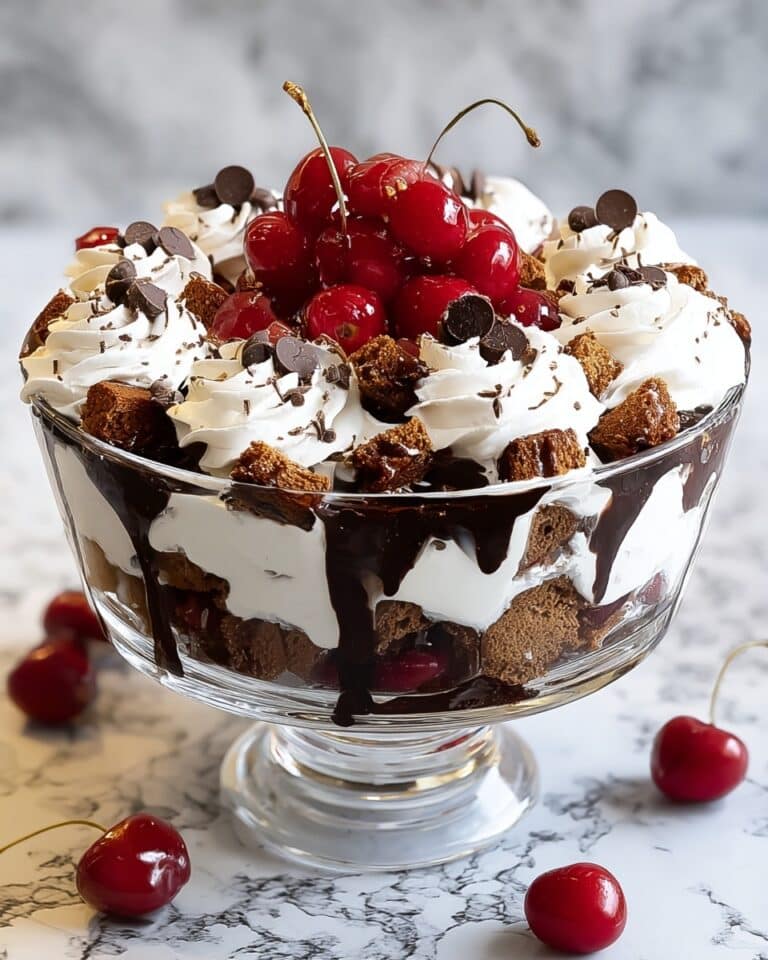 Cherry Chocolate Chip Trifle Recipe