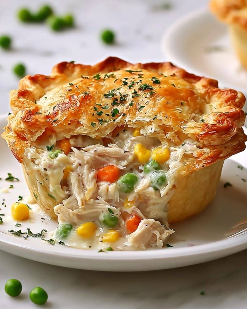 Mini Chicken Pot Pie Muffins Recipe