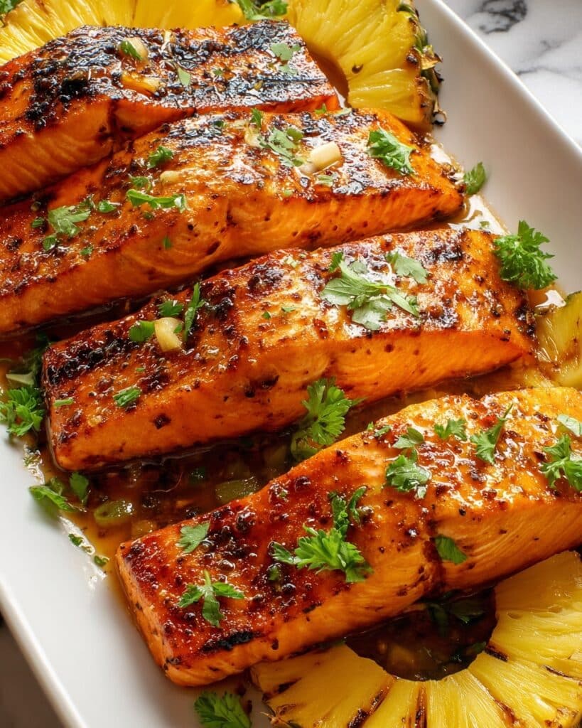 Baked Pineapple Salmon Recipe