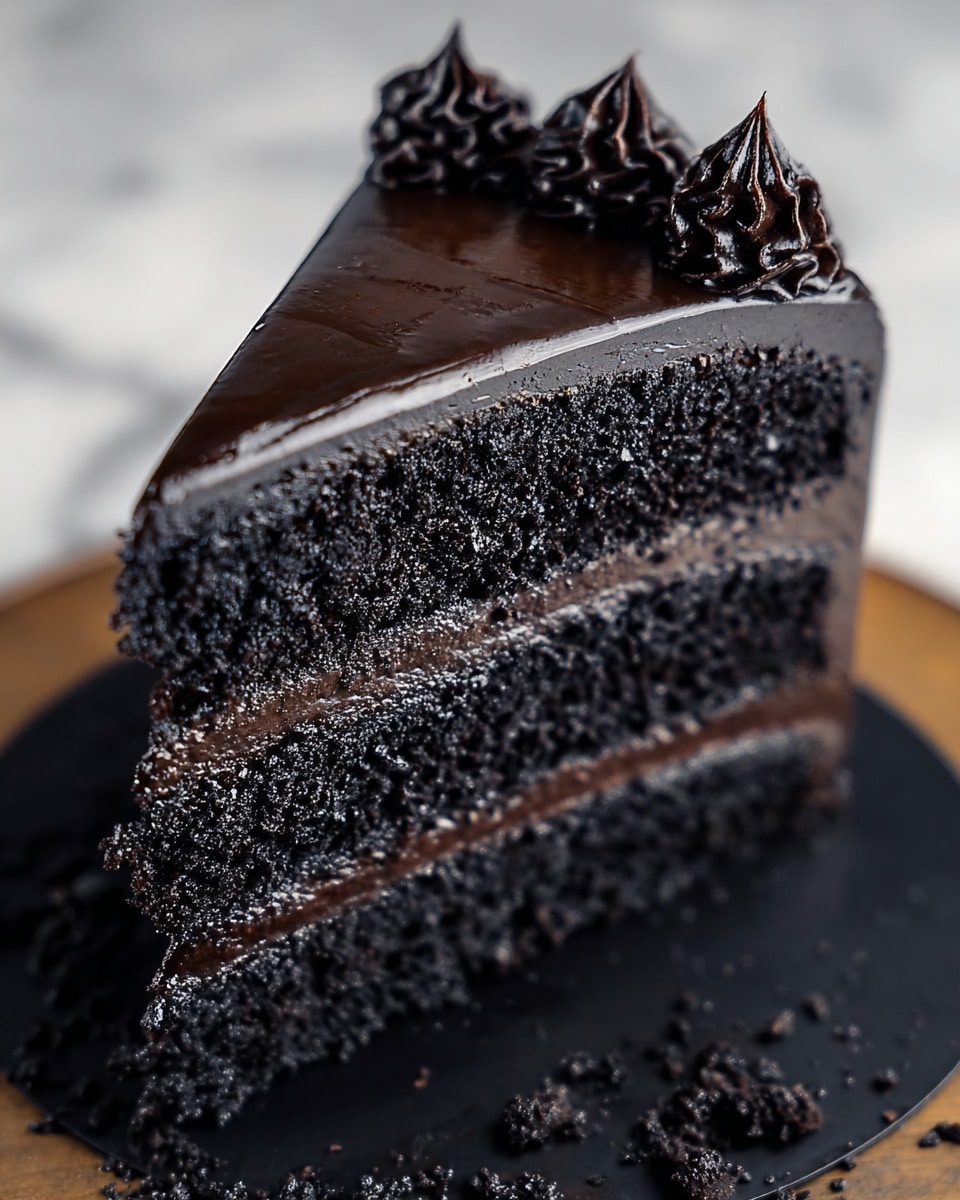 Black Velvet Cake Recipe - Recipe Image