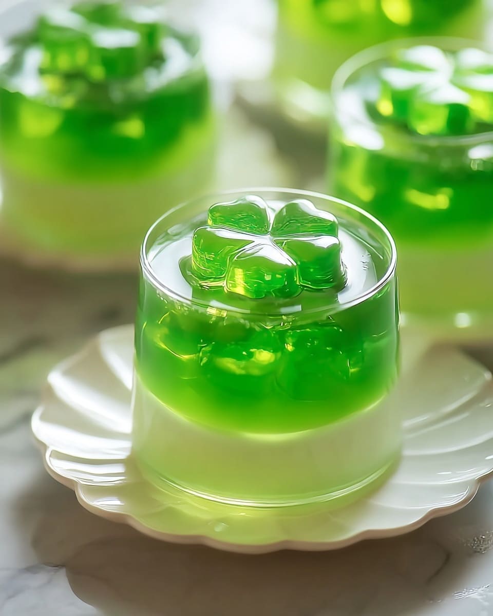 Green Jello Shots Recipe - Recipe Image