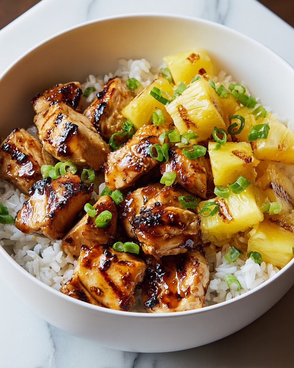 Tropical Pineapple Chicken & Rice Delight Recipe - Recipe Image