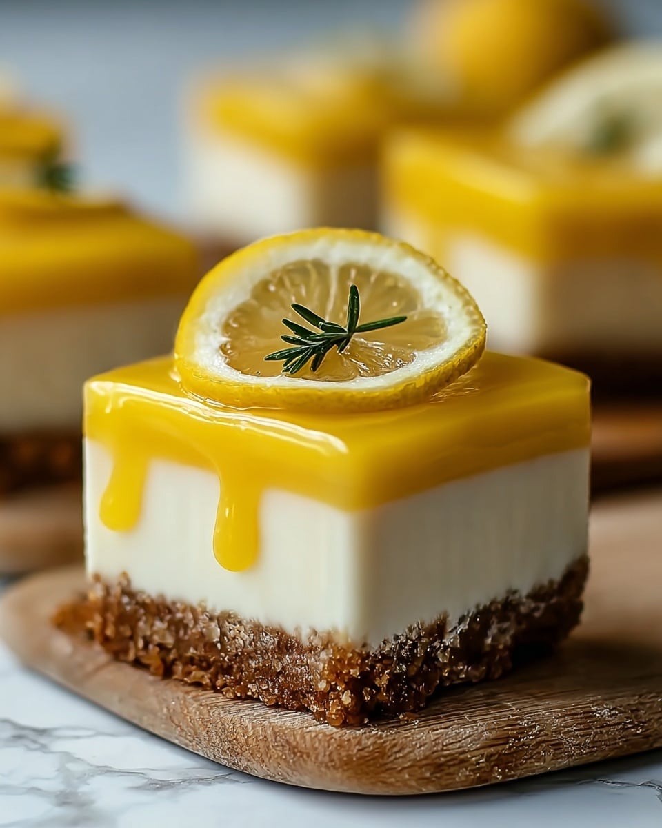 Lemon Cheesecake with Lemon Curd Recipe - Recipe Image