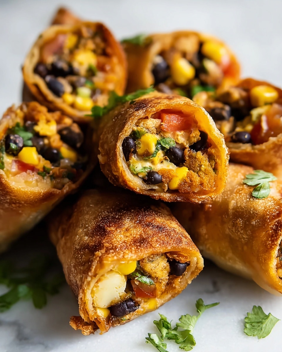 Tex-Mex Inspired Egg Rolls Recipe - Recipe Image