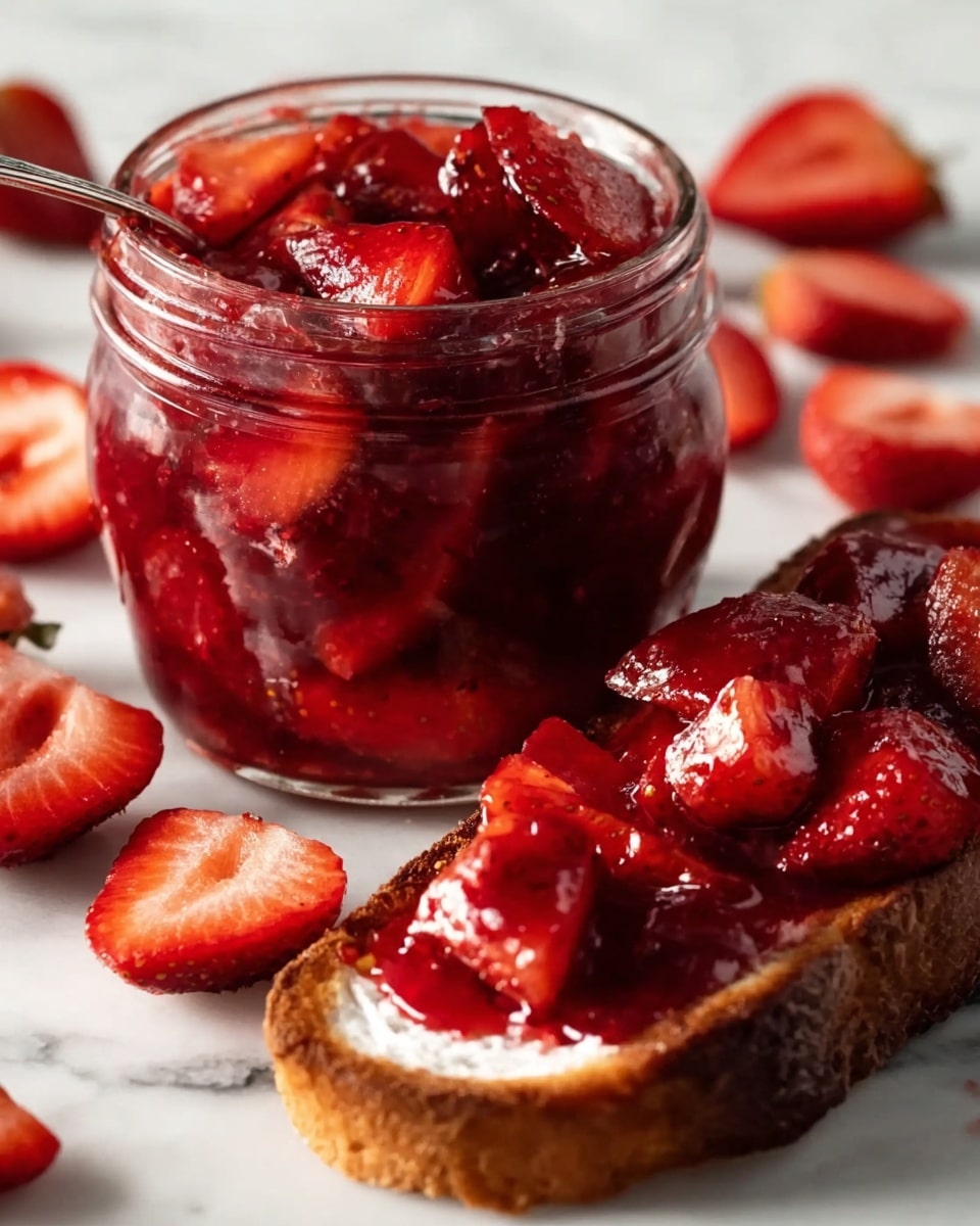 Easy Strawberry Compote Recipe That Will Sweeten Every Bite Recipe - Recipe Image