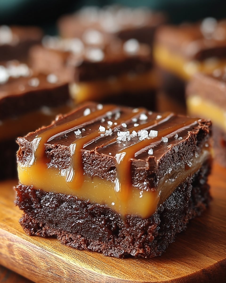 Caramel Swirl Brownies Recipe - Recipe Image