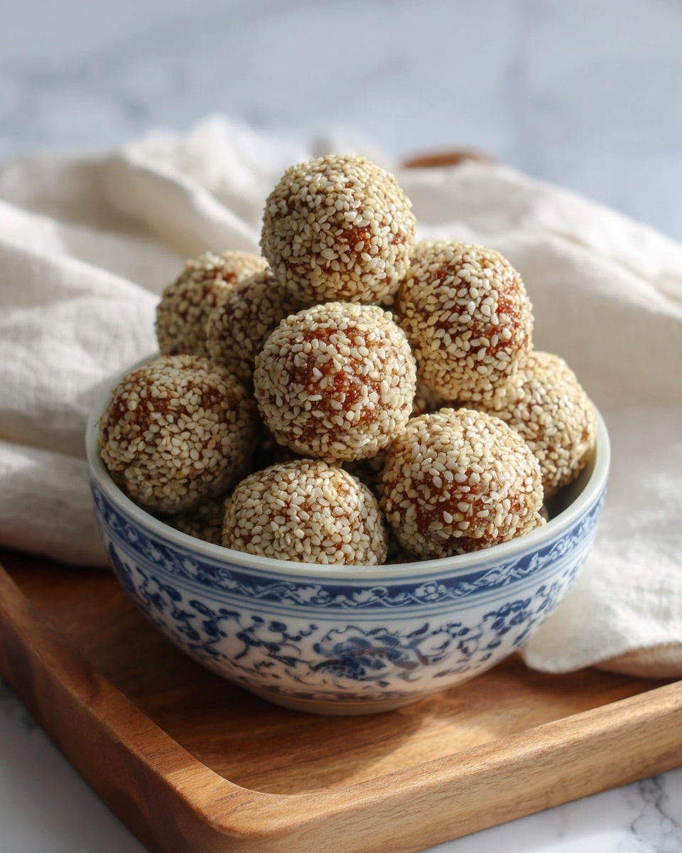 Sweet Potato Sesame Balls Recipe - Recipe Image