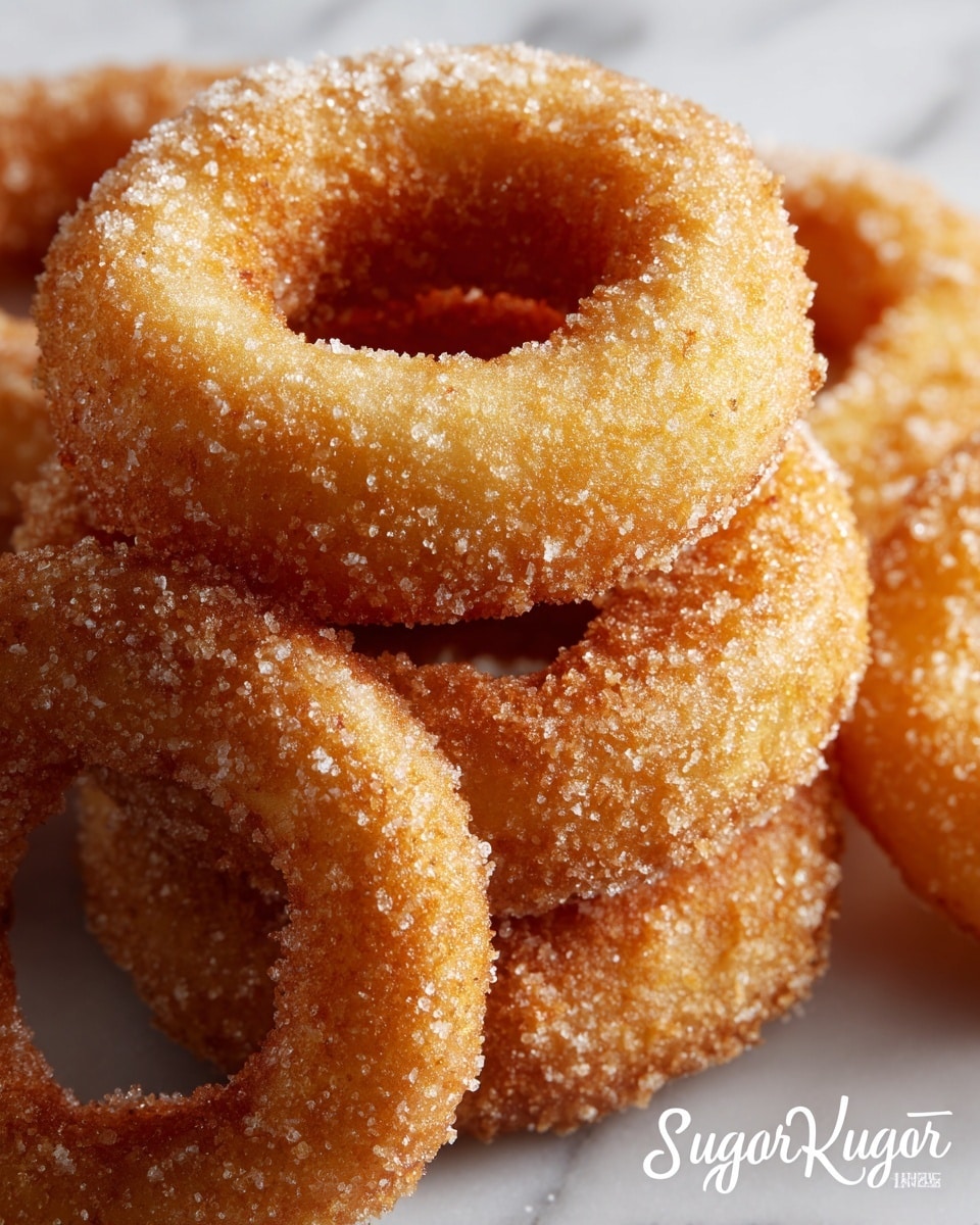 Fried Cinnamon Apple Rings Recipe - Recipe Image
