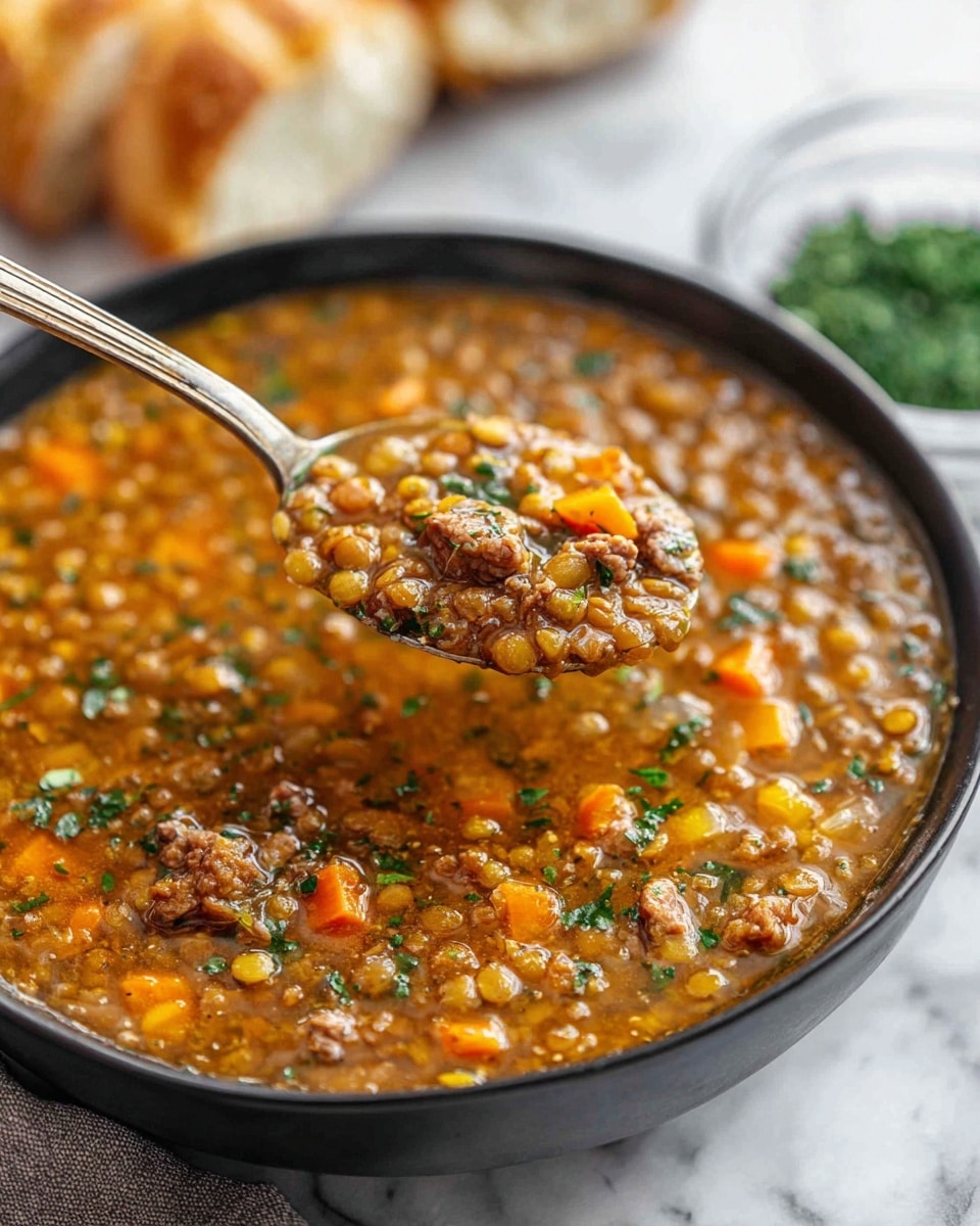 Italian Lentil Soup (Zuppa di Lenticchie) Recipe - Recipe Image