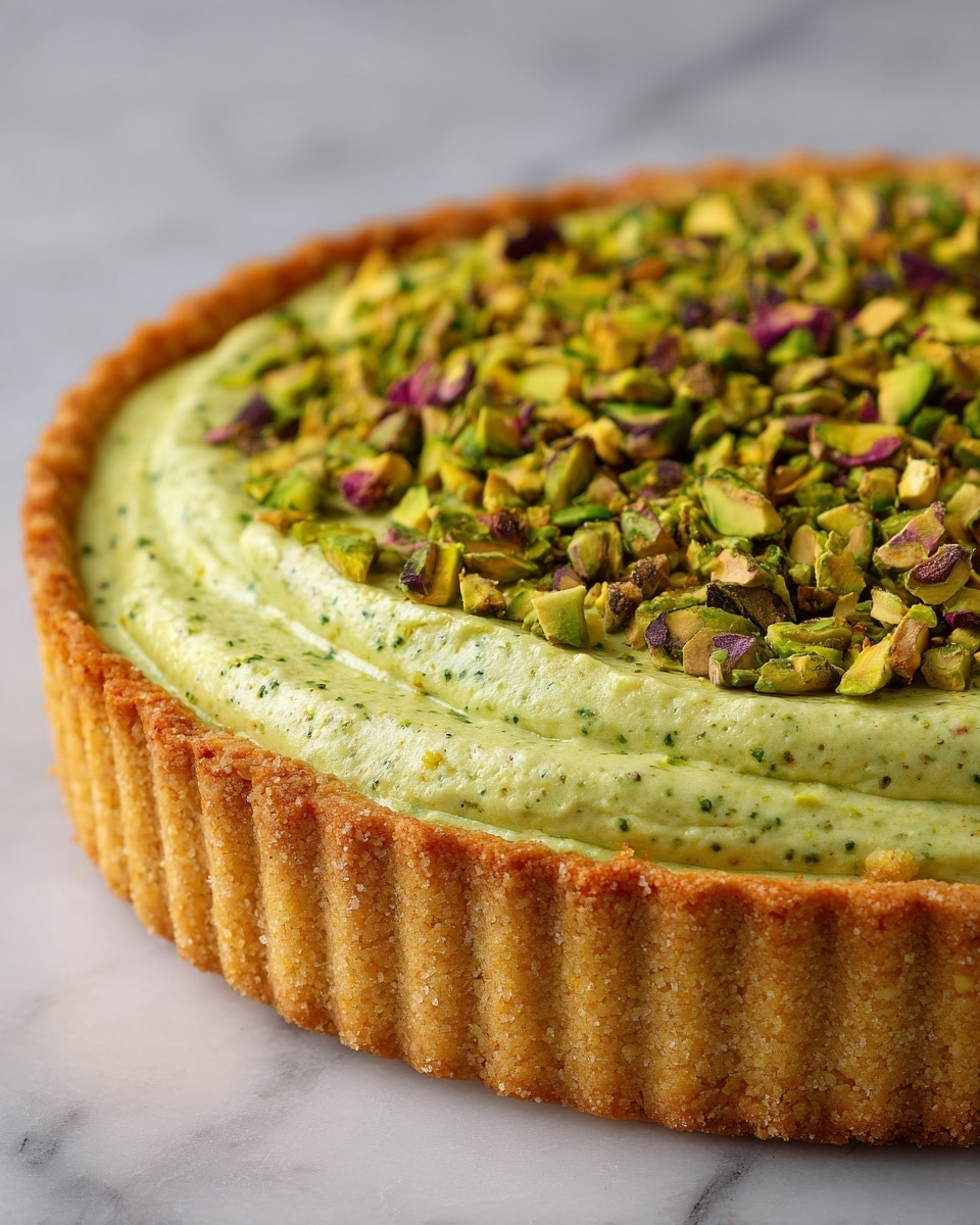 Pistachio Tart with Creamy Pistachio Paste Recipe - Recipe Image
