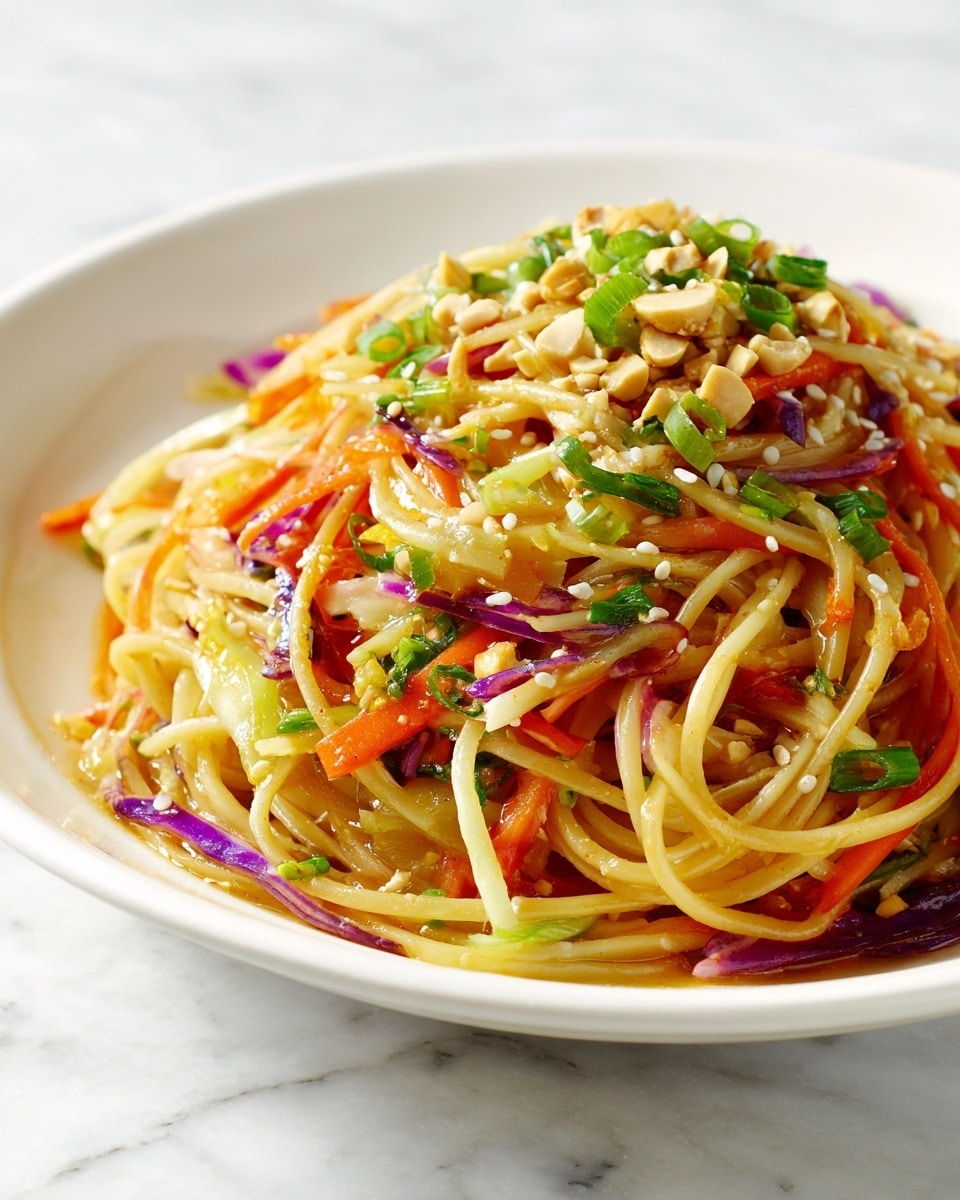 Crunchy Ramen Noodle Salad Recipe - Recipe Image