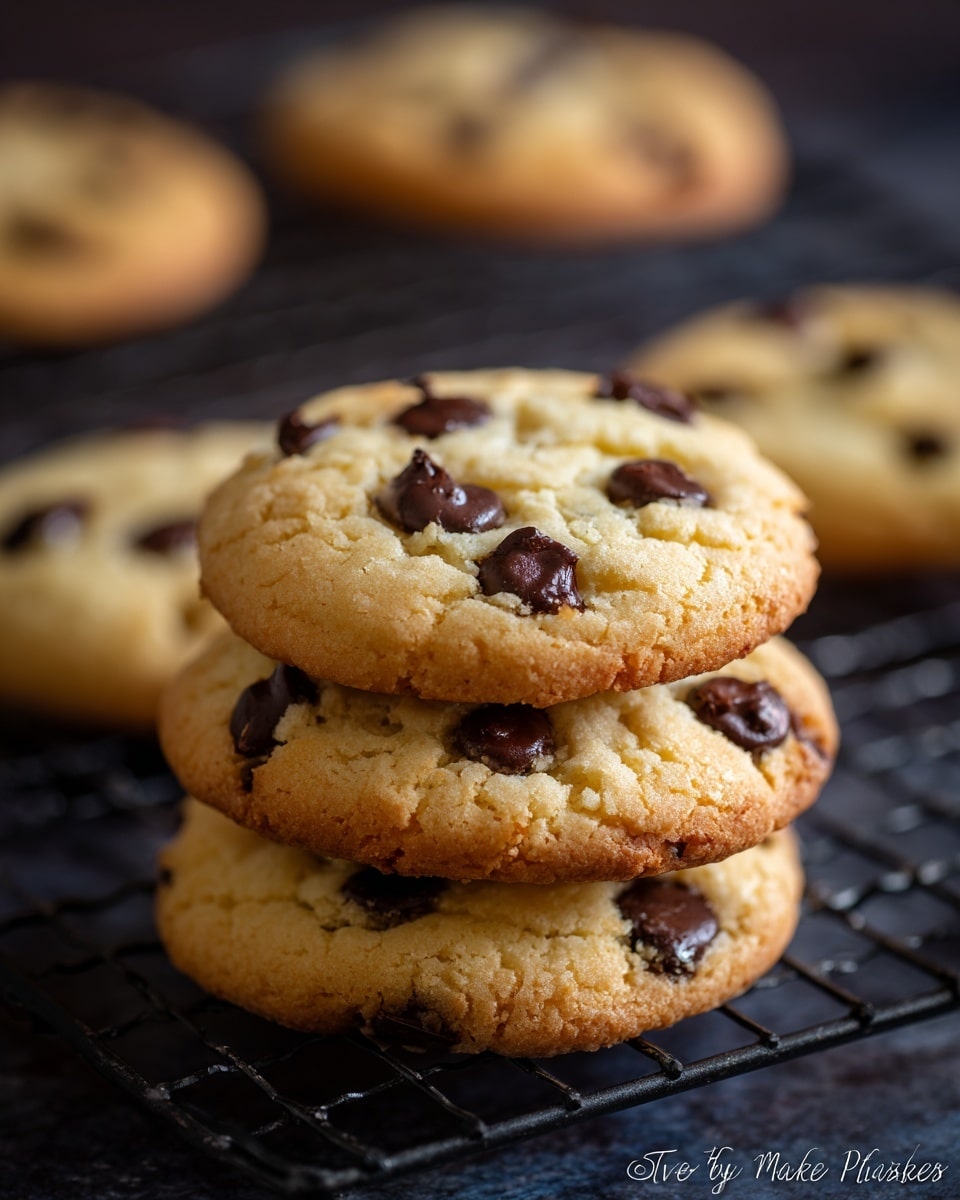 Nut-Free Vegan Tahini Chocolate Chip Cookies Recipe - Recipe Image