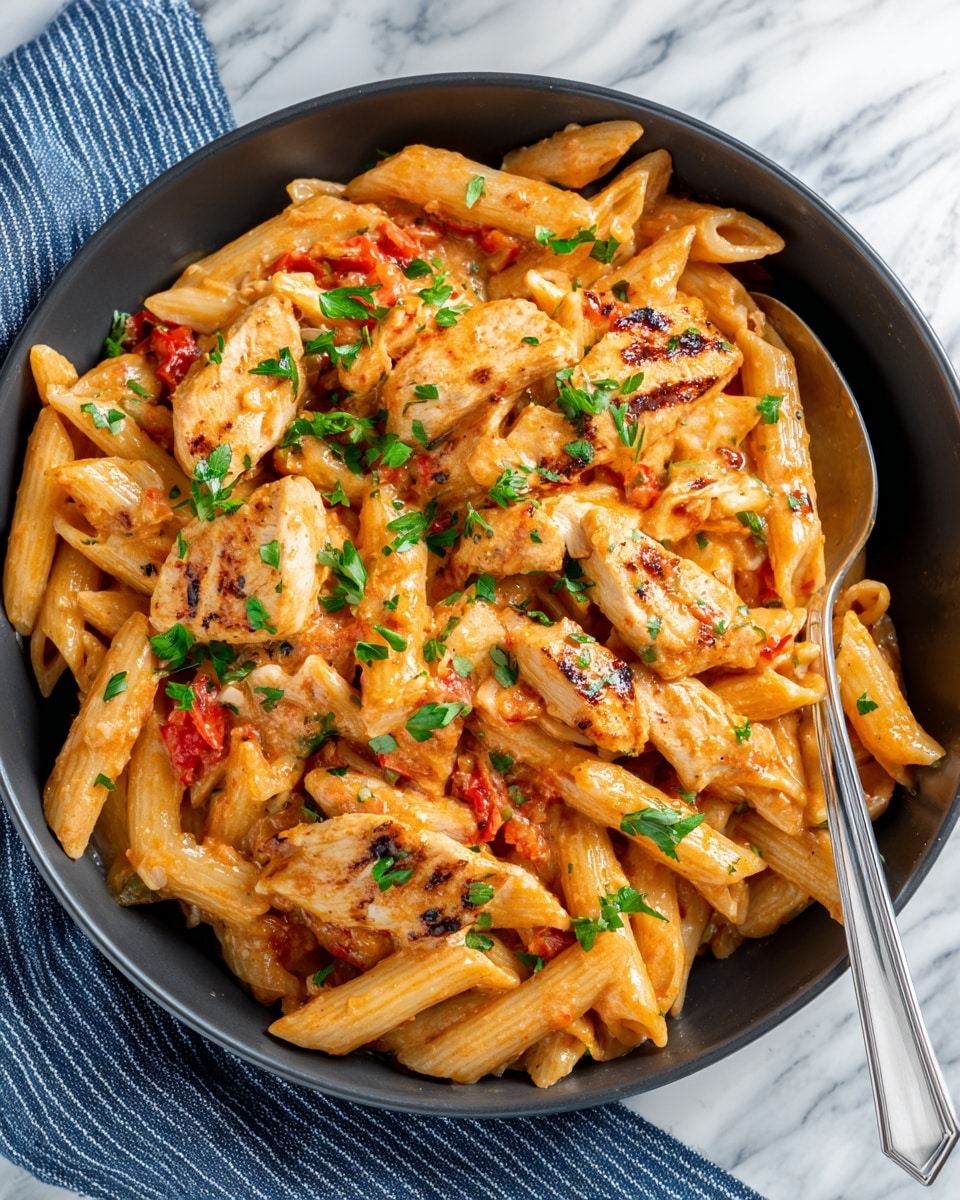 Southwest Chicken Alfredo Recipe - Recipe Image