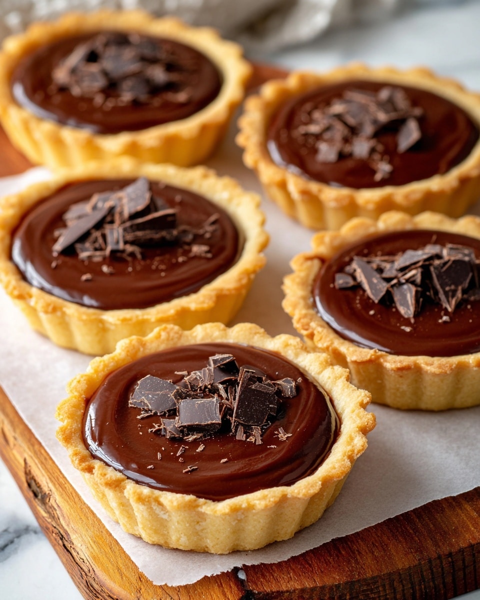 Mini Chocolate Tarts Recipe - Recipe Image