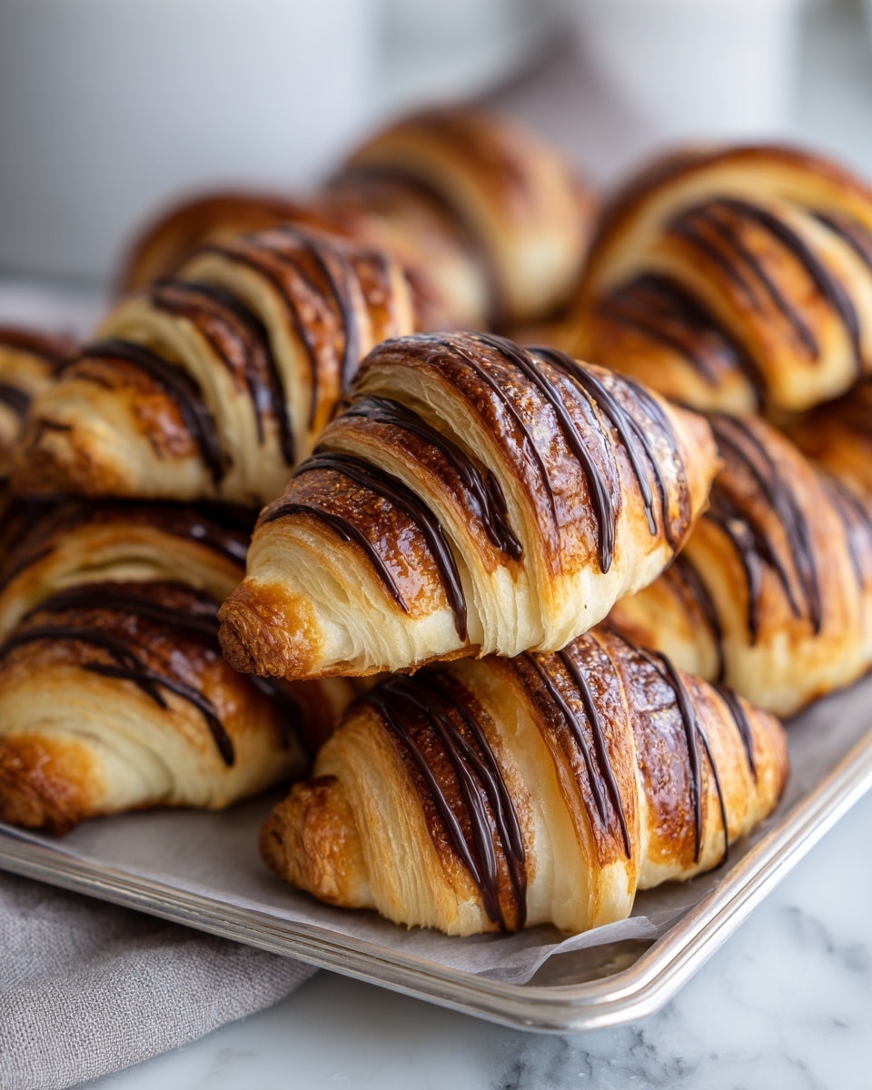 Braided Nutella Buns: A Decadent and Delicious Treat Recipe - Recipe Image