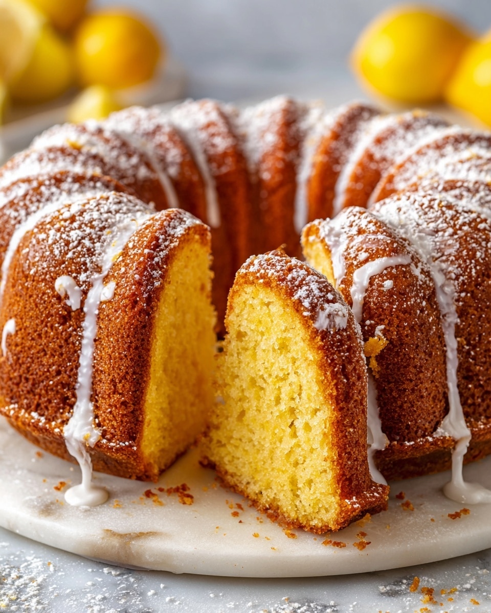 Italian Lemon Pound Cake Recipe - Recipe Image